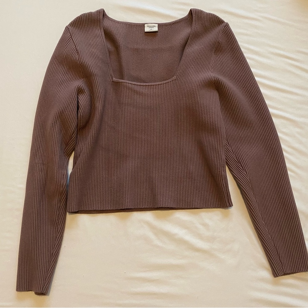 Abercrombie ribbed long sleeve